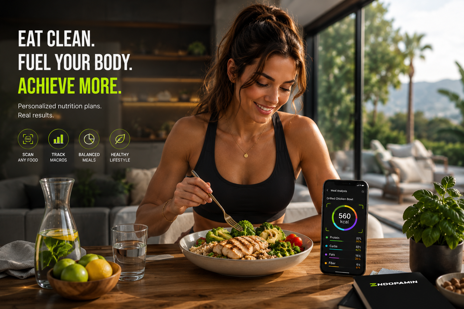 Endopamin nutrition — eat clean, fuel your body, achieve more